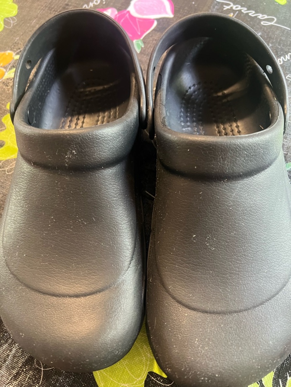 CROCS Classic Black Clogs Mules
